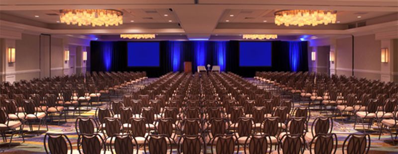 large venue with seating