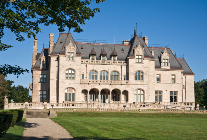 A large mansion.